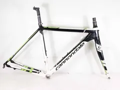 【並品】Cannondale キャノンデール CAAD10 50cm　2015モデル　機械式　リム　アルミ　塗装痛みあり フレームセット FR260101F