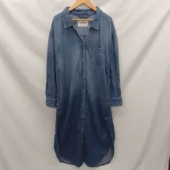 AMERICANHOLIC アメリカンホリック デニムシャツワンピース インディゴ F ○◇