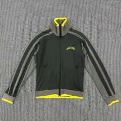 アディダス 3本線 ジップアップ トラックジャージ ジャケット