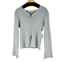 ミスティック mystic WZIPリブカーディガン レディース FREE 