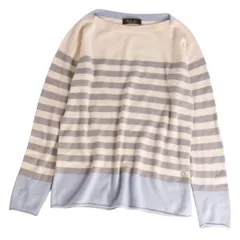 美品 ロロピアーナ Loro Piana ニット セーター 長袖 ベビーカシミヤのサムネイル