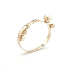クリスチャンディオール CHRISTIAN DIOR ブレスレット バングル ロゴ パール ゴールド