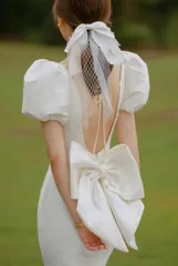 ウェディングドレス 結婚式 写真撮影 花嫁[K](T)