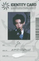 &TEAM 通常盤 JO Go in Blind (月狼) IDカード