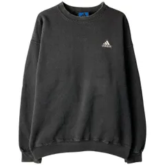 古着 90~00年代 アディダス adidas TEAM ワンポイントロゴスウェットシャツ トレーナー USA製 メンズM相当 ヴィンテージ/eaa598767