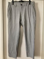 美品 ZARA スラックス グレー EUR44