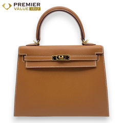 エルメス ケリー 25 ゴールド エプソン ゴールド金具 K刻印