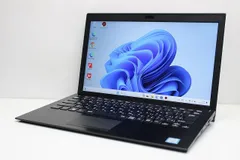 値下げ ノートパソコン 中古 VAIO Pro PG VJPG11C11N 第8世代 Core i5 SSD256GB メモリ8GB Windows11 WPS offce搭載 カメラ