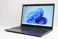 値下げ ノートパソコン 中古 富士通 LIFEBOOK U938 第7世代 Core i5 メモリ12GB 大容量 SSD512GB Windows11 WPS offce搭載 カメラ