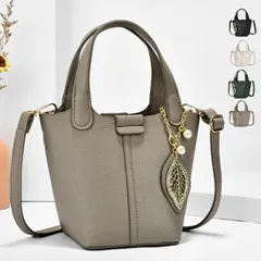 ショルダーバッグチャーム付きハンドバッグ(T)