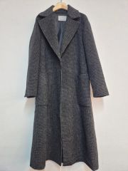 VOICE OF VOICES ハウンドトゥース ロング コート