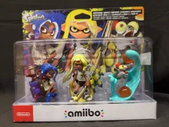 任天堂 amiibo スプラトゥーン3 オクトリング&インクリング&コジャケ