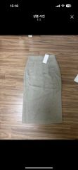 SIE シエ リー LINE スカート 新品 S オートミール