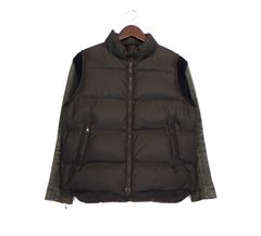 アンダーカバーイズム UNDERCOVERISM 【 5A19 B3 】 ARTS期 レザー 切替 ダウン ジャケット 46634