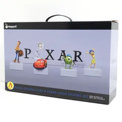 【小牧店】未開封　Happyくじ　A賞　PIXAR CHARACTERS ＆ PIXAR LOGO FIGURE SET 【I743-4050】