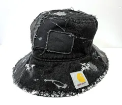 BumStudio｜バムスタジオ  カーハート リメイク デニム バケットハット 帽子