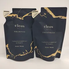 Y3764 K cleo's Beaute クレオズボーテ シャンプー 300ml・トリートメント 300ml つめかえ用 計2点セット