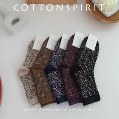 靴下 ソックス 個性 花柄 レディース  韓国 ファッション 雑貨 かわいい おしゃれ 北欧 送料無料 [K] (T)