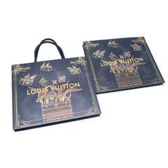 ルイヴィトン 2025年ホリデーショッパー ショップ袋 2枚セット