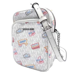 【新品】マイケルコース 35T5STVC2I バッグ ショルダーバッグ MICHAEL KORS ジェット セット トラベル MKシグネチャー プリント ミディアム チェーン クロスボディ カメラバッグ 斜め掛け アウトレット レディース