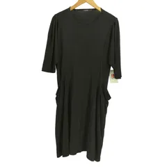 リミフゥ LIMI feu 21ss ポリ混 キュプラ プロントポケット チュニック半袖ワンピース レディース  Sのサムネイル