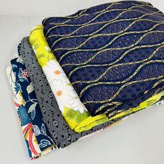 正絹　小紋18枚セット　まとめ売り　リメイク　素材用 小紋 着物 正絹 5着 着物まとめ売り リメイク材料 m-714 - メルカリ