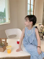 ロングパンツ スラックス ベスト 上着 子供服 女の子 (T)