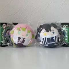 予約中未開封 鬼滅の刃 ふわコロりん 6弾 伊黒 + 甘露寺蜜璃 ぬい