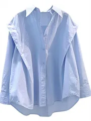 フリル長袖シャツ レディース (T)