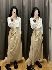 種類6：M/スカート ロングスカート ハーフスカート 上下セット (T)