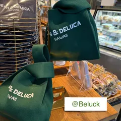 DEAN & DELUCA Hawaii ディーンアンドデルーカ ニットバッグ グリーン ハワイ・カカアコ店限定