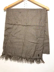 012191 POLO RALPH LAUREN ウール 千鳥 マフラー チェック レディース メンズ ストール ポロ ラルフローレン