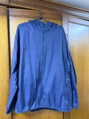 UNIQLO ポケット付きウィンドブレーカー ネイビー XL サイズ 出品