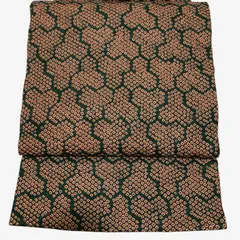 未使用　美品　横段模様織出し全通袋帯　リバーシブル　長尺　ブラウン系　d60 2026年最新】全通帯の人気アイテム - メルカリ