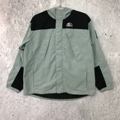 CAMP7 キャンプセブン 切り替えマウンテンパーカー ブルー 155 〇◇☆