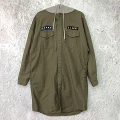 RODEO CROWNS WIDE BOWL ロデオクラウンズワイドボウル ミリタリー ドッキング パーカー ワンピース カーキ Fサイズ 〇◇☆