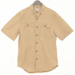 CARHARTT RELAXED FIT ワークシャツ Mサイズ ベージュ