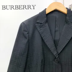 BURBERRY バーバリー セットアップ スーツ ジャケット パンツ 2点セット ブラック チェック サイズ40 サイズ42 レディース