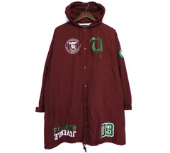 UNDER COVER ロング コーチジャケット 美品 プリント コート UNDER COVER ロング コーチジャケット 美品 プリント コート