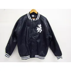 Fanatics ファナティクス ニューヨークヤンキース スタジアムジャンパー スタジャン PUレザー ネイビー XLサイズ メンズ ◆FG7095