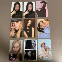 9枚まとめ売り) LE SSERAFIM(ルセラフィム) ホ・ユンジン(HUH YUNJIN) トレカ