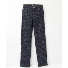 DOLCE＆GABBANA ドルチェ＆ガッバーナ 総柄 デニムパンツ D&G柄 サイズ：26★FL1216