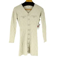 ダーリッチ Darich グリッターニットミニワンピース レディース FREE 