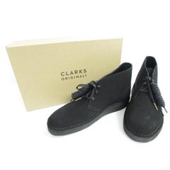 極美品】クラークス デザートロンドン ブラック スエード ユナイテッド