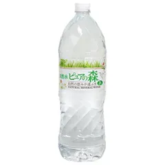 天然水 ピュアの森 2Lペットボトル×6本入×(2ケース)| 送料無料 天然水 ミネラルウォーター 水 PET 鉱水 ストック ドリンク 飲料 炭酸水 ケース買い まとめ買い 業者 仕入れ 大量 飲料水 備蓄のサムネイル