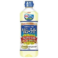 日清オイリオ 日清キャノーラ油 ヘルシーライト 600gPET×10本入| 送料無料 なたね油 調味料 食用油 コレステロール0 ストック 料理 飲食店 ケース買い まとめ買い 業者 仕入れ 大量のサムネイル
