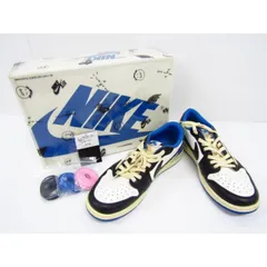 Travis Scott×NIKE トラヴィス・スコット フラグメント ナイキ AIR JORDAN 1 LOW DM7866-140 MILITARY BLUE★SH7767