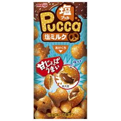 明治 プッカ 塩ミルク 39g×10箱入| 送料無料 お菓子 チョコ Pucca チョコレート 駄菓子