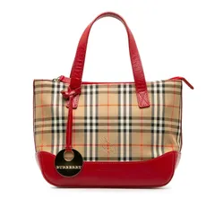 バーバリー ノバチェック シャドーホース ミニハンドバッグ ベージュ マルチカラー キャンバス レザー レディース BURBERRY【228-38209】