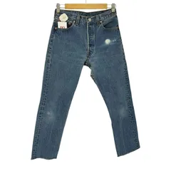 リーバイス Levis USA製 ボタン裏524刻印 501 デニムパンツ カットオフ メンズ 31inch 